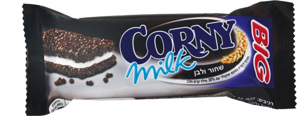 חטיף קורני סנדוויץ שחור לבן