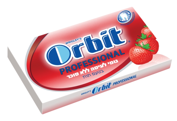 מסטיק  בטעם תות