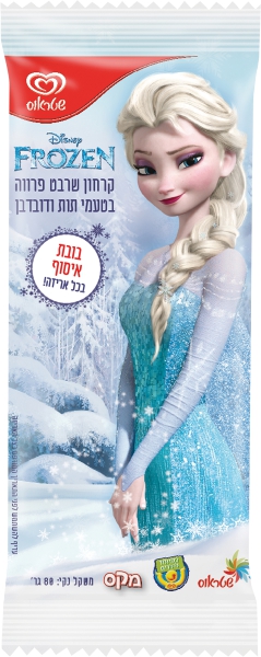 קרחון פרוזן בטעם תות ודובדבן