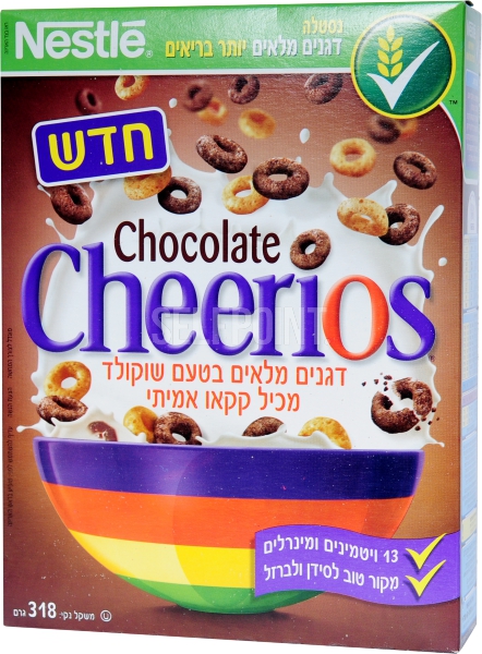 דגני צ'יריוס בטעם שוקולד