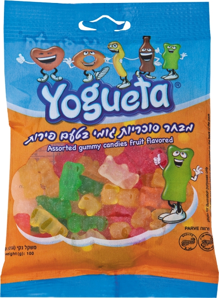 סוכריות גומי בטעם פירות