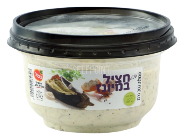 סלט חציל במיונז