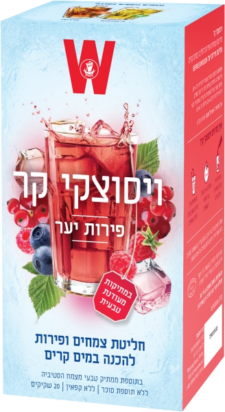 תה קר פירות יער