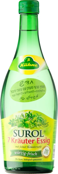 חומץ עם עשבי תיבול 5%