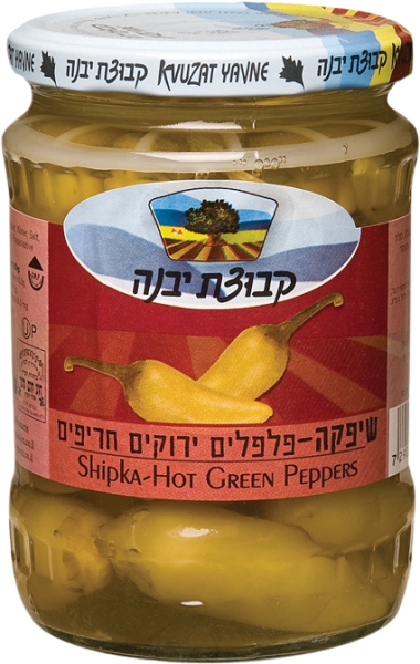 שיפקה פלפלים ירוקים חריפים