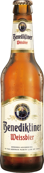 בירה 330 מ"ל WHEAT BEER BENEDIKTINER