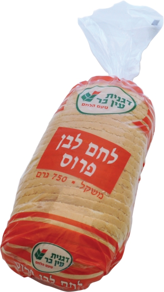 לחם לבן פרוס 750גר