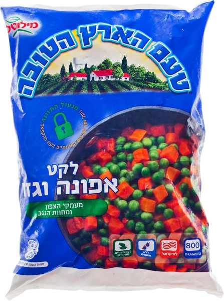 לקט אפונה וגזר