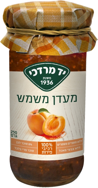 מעדן משמש 100% רכיבי פירות