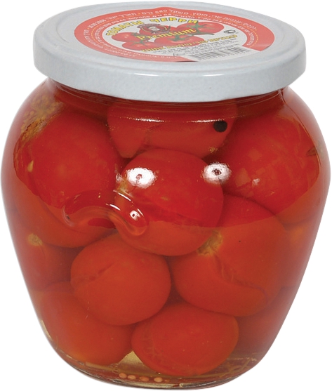 עגבניות שרי שלמות בחומץ