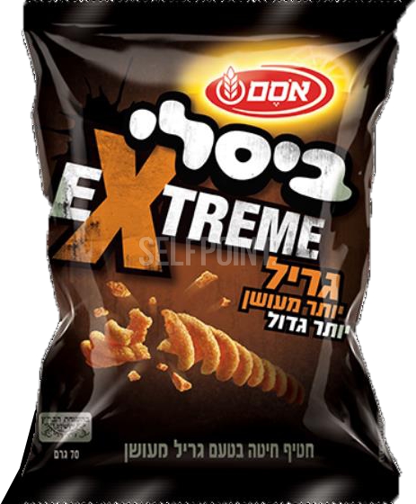 חטיף ביסלי אקסטרים בטעם גריל יותר מעושן