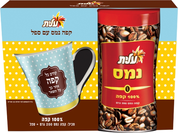 קפה נמס פלוס ספל