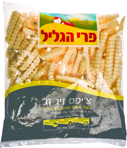 צ'יפס זיג זג 2 ק"ג