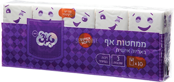 ממחטות אף באריזה אישית