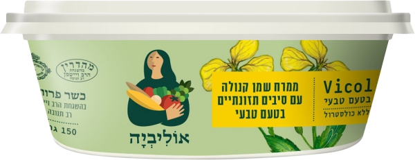 ויקול ממרח משמן קנולה