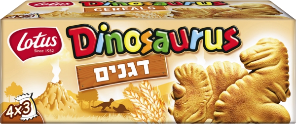 ביסקוויט דינוזאור דגנים