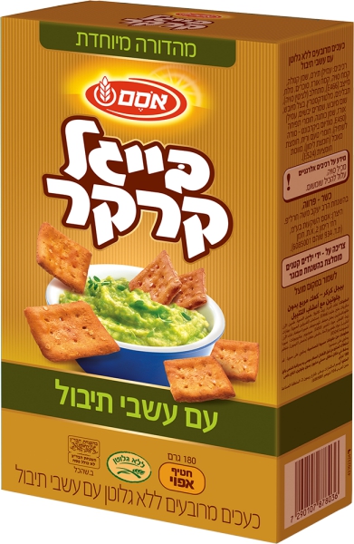 בייגל קרקר עם עשבי תיבול