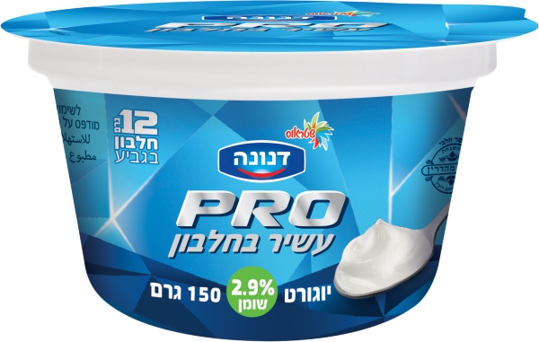 פרו יוגורט עשיר בחלבון 2.9%