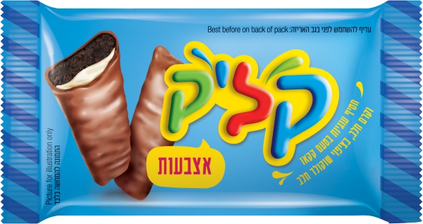 קליק חטיף אצבעות בטעם קקאו