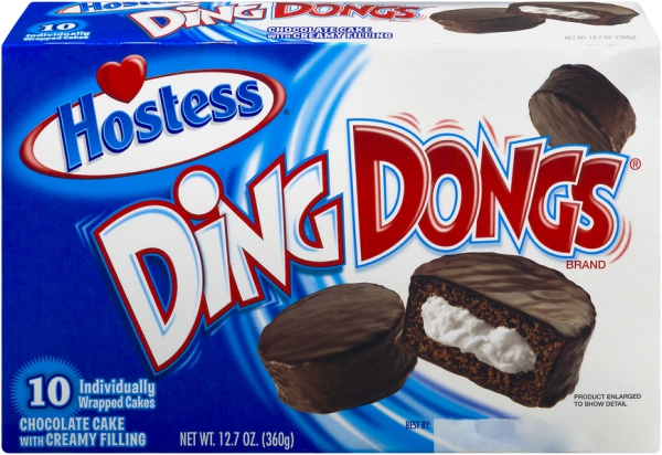 Hostess Ding Dongs Chocolate Creme Cake