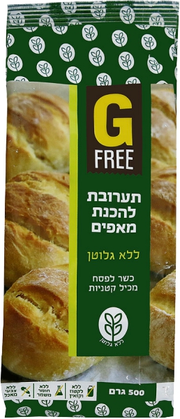תערובת להכנת לחם ולחמניות 500 גר' ללא גלוטן כשל"פ