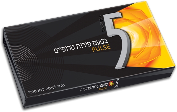 מסטיק בטעם פירות טרופיים