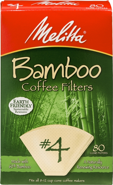 Bamboo Coffee Filters #4 | Brooklyn Fare