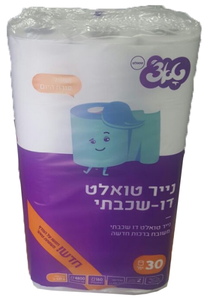 נייר טואלט טאצ' 30 יחידות
