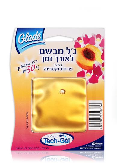 ג'ל מבשם לאורך זמן פריחת נקטרינה