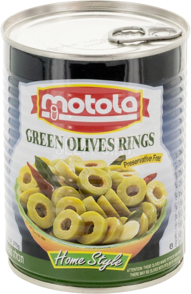 טבעות זיתים ירוק מוטולה