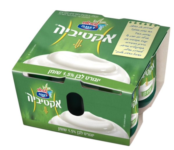 יוגורט לבן 1.5% 4 יחידות