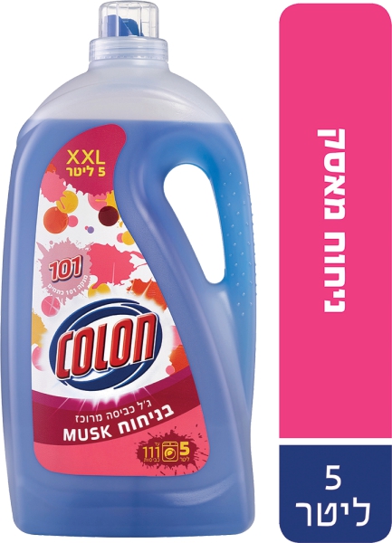 ג'ל כביסה מרוכז בניחוח מאסק