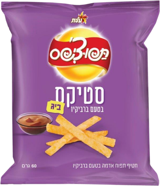 תפוצ'יפס סטיקס ביג בטעם ברביקיו