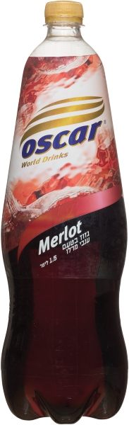 משקה גזוז בטעם ענבי מרלו