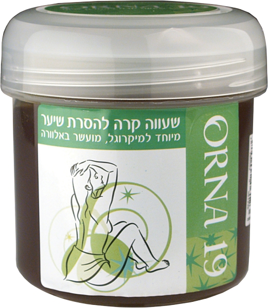 אורנה 19 שעווה קרה להסרת שיער 500 מ"ל