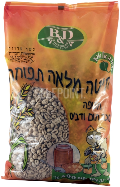 חיטה מלאה מצופה סוכר חום ודבש בטר אנד דיפרנט 400 גרם