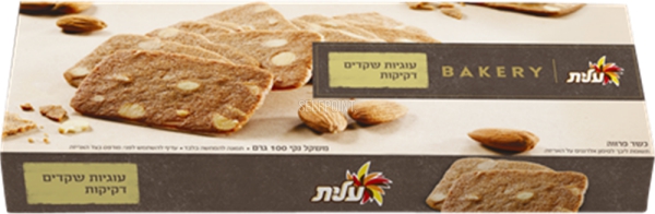 עוגיות שקדים דקיקות