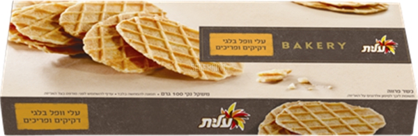 עלי וופל בלגי דקיקים ופריכים