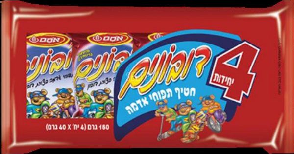 חטיף דובונים מארז רביעייה