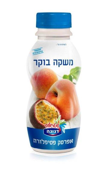 משקה בוקר אפרסק פסיפלורה