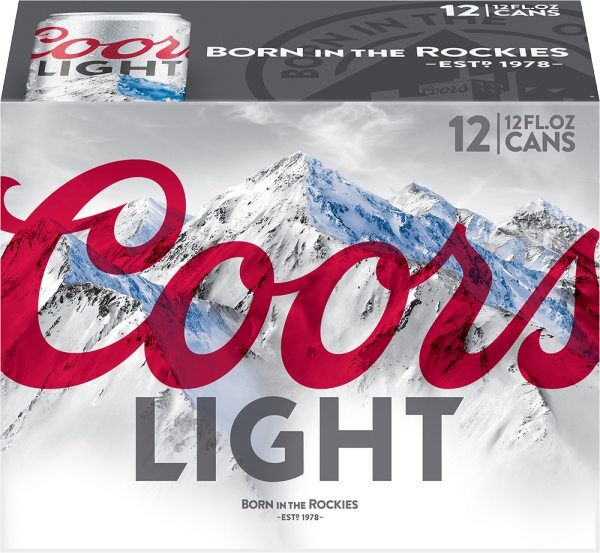 Coors Light Beer Cans 12 Pk | Key Food Ave N