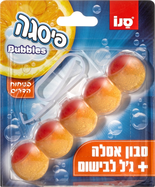 סבון אסלה + ג'ל בישום באבלס בניחוח הדרים