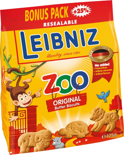 ביסקוויט גן חיות בטעם חמאה