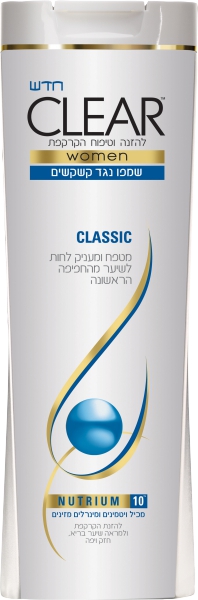 שמפו קליר נגד קשקשים
