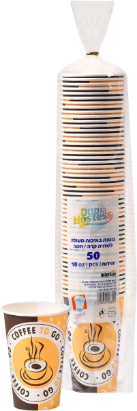 כוסות נייר 50 יח' 37