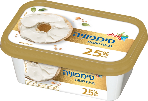 סימפוניה גבינת שמנת 25%