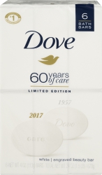 Dove Bar White 4Z 6Pk