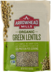 All Natural Organic Green Lentils