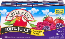 100% Juice Very Berry Juice Boxes 8 ct