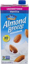 Unsweetened Vanilla Flavor Almond Milk